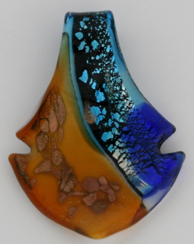 Murano Glass Autunno (2.5 x 1.5 in) # 14 - Click Image to Close